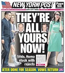 New York Post - 12.09.2013