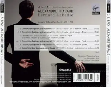Alexandre Tharaud, Les Violons du Roy, Bernard Labadie - J.S. Bach: Keyboard concertos (2011)