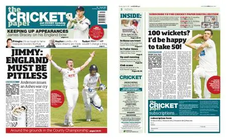 The Cricket Paper – May 30, 2021