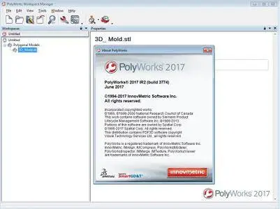 InnovMetric PolyWorks 2017 IR2