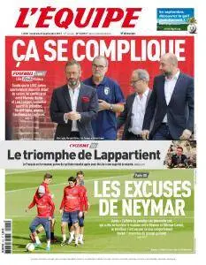 L'equipe du Vendredi 22 Septembre 2017