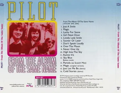 Pilot - From The Album Of The Same Name (1974) [Remastered 2009]