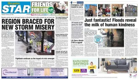 Shropshire Star Shrewsbury Edition – February 29, 2020