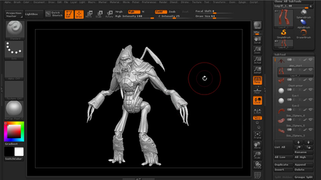 Digital Tutors - Professional Series - Creature Creation Techniques in ZBrush [repost]