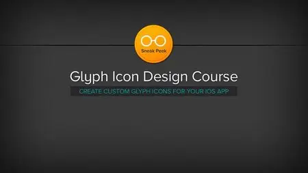 Glyph Icon Design Course with Photoshop