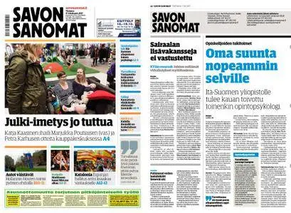 Savon Sanomat – 17.10.2017
