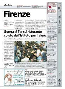 la Repubblica Firenze - 15 Giugno 2018