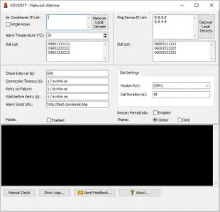 VovSoft Network Alarmer 3.7