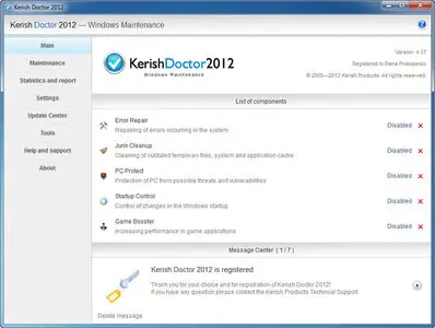 Kerish Doctor 2012 v4.37 + Portable
