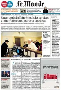 Le Monde du Dimanche/Lundi, 17./18. Mars 2013