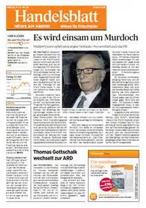 Handelsblatt News am Abend vom 15.07.2011