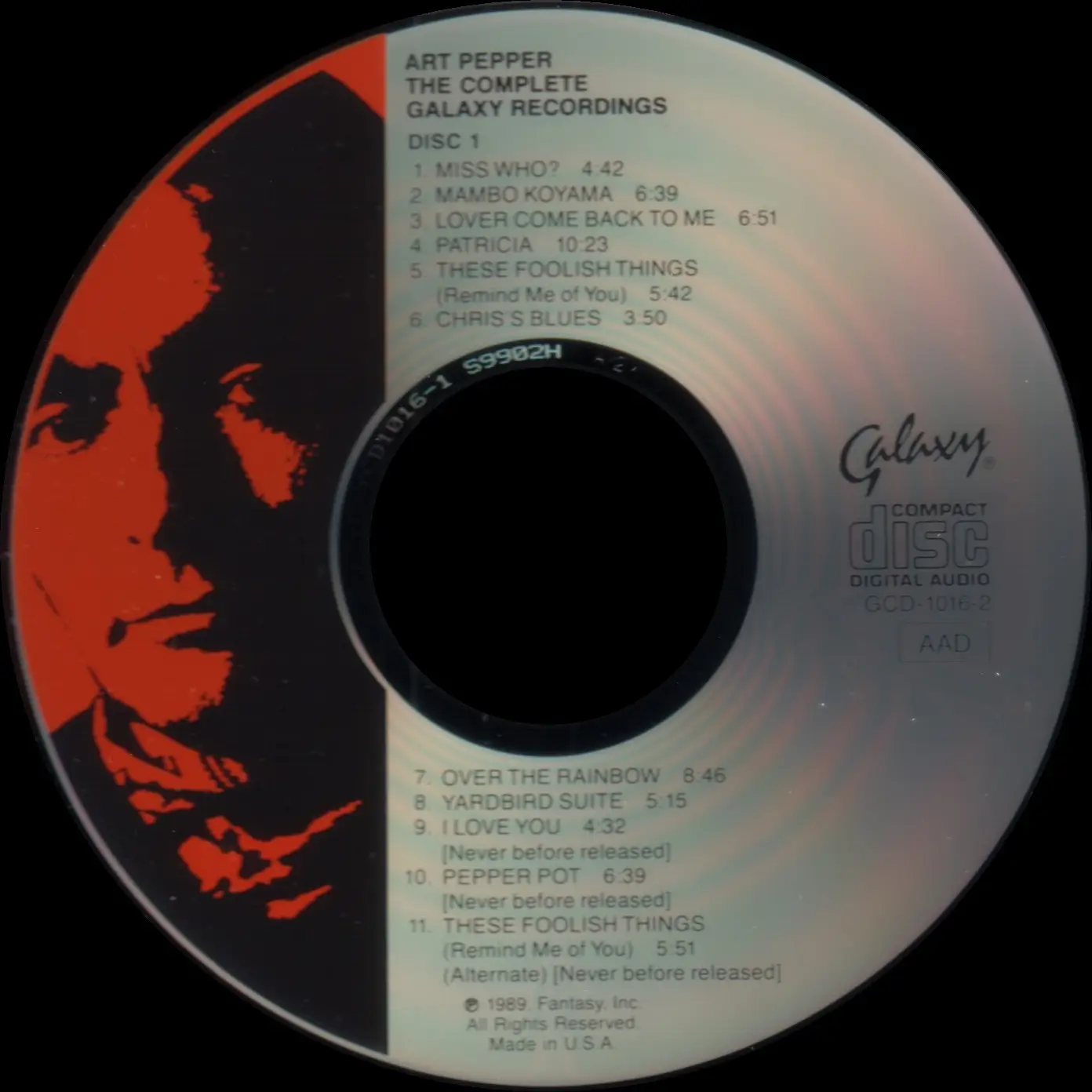 Art Pepper - The Complete Galaxy Recordings (1989) {16CD Box Set GCD ...