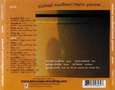 Michael Musillami & Mario Pavone - Pivot (2002) {Playscape PSRJ121001 rec 2001-2002}