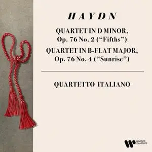 Quartetto Italiano - Haydn: String Quartets, Op. 76 Nos. 2 "Fifths" & 4 "Sunrise" (Remastered) (2021)