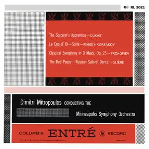 Dimitri Mitropoulos - Dukas: L'Apprenti sorcier - Rimsky-Korsakov: Le Coq d'or Suite - Prokofiev: Symphony No. 1 (2022)