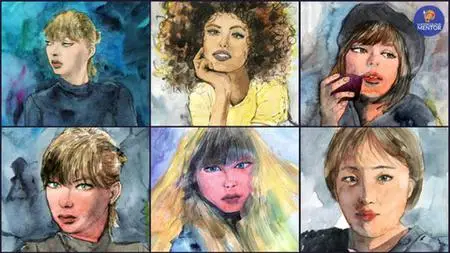 How To Paint Watercolor Portraits