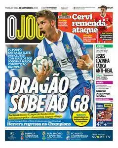 O Jogo - 13 de setembro de 2016