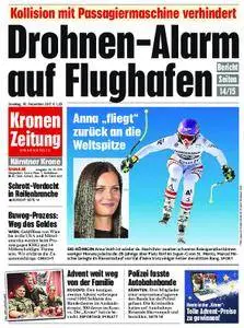 Kronen Zeitung Kärnten - 10. Dezember 2017