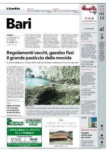 la Repubblica Bari - 12 Aprile 2018