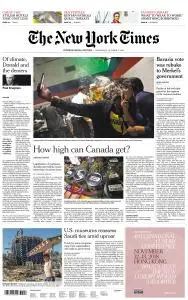 International New York Times - 17 October 2018