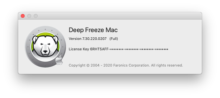 Faronics Deep Freeze Mac 7.30.220.0207 Multilingual