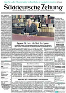 Suddeutsche Zeitung  - Dienstag, 19 März 2013