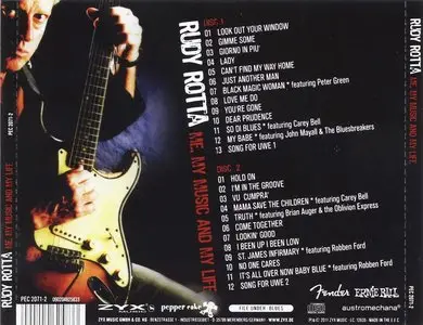 Rudy Rotta Feat. Robben Ford, John Mayall & The Bluesbreakers, Peter Green, Brian Auger - Me, My Music And My Life (2011)