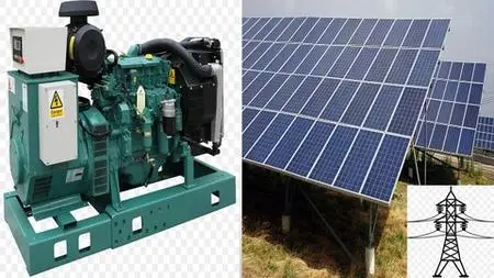 Introduction To Solar Pv And Diesel Generator Hybrid System
