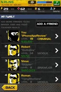 Mafia Wars (iPhone / iPod Touch)