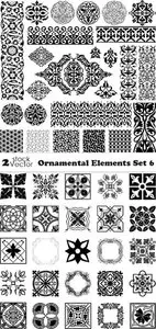 Vectors - Ornamental Elements Set 6