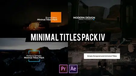 Minimal Intro Titles IV for Premiere Pro (VideoHive)