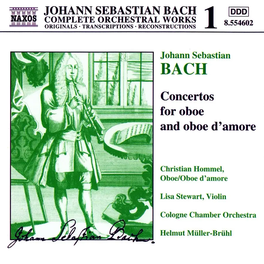 Christian Hommel, Helmut MüllerBrühl, Cologne Chamber Orchestra Bach