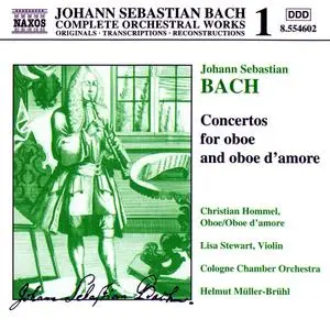 Christian Hommel, Helmut Müller-Brühl, Cologne Chamber Orchestra - Bach: Concertos for Oboe and Oboe d'Amore (1999)
