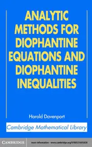Analytic Methods for Diophantine Equations and Diophantine Inequalities by H. Davenport (Repost)