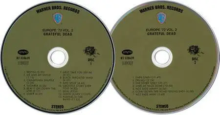 Grateful Dead - Europe '72, Volume 2 (2011) 2CDs