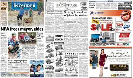 Philippine Daily Inquirer – October 10, 2011