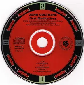 John Coltrane - First Meditations (for quartet) (1977) {1992 Impulse} **[RE-UP]**