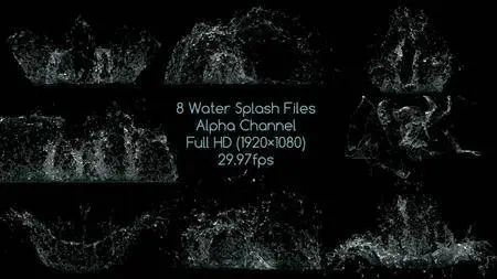 Water Splash Pack - Motion Graphics (VideoHive)