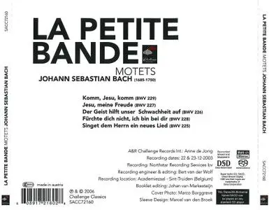 La Petite Bande - Johann Sebastian Bach: Motets (2006)