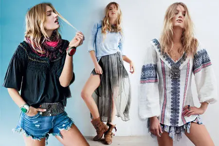 Lily Donaldson - FreePeople December 2012 LookBook