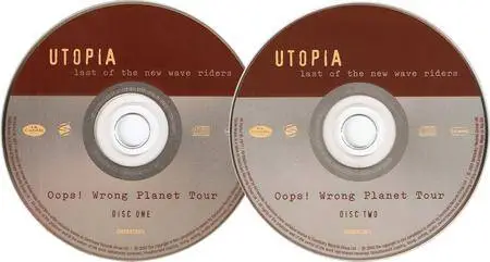 Todd Rundgren's Utopia - Oops! Wrong Planet Tour: Official Bootleg, Vol. 5 (2003) 2 CDs
