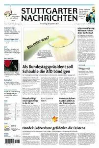 Stuttgarter Nachrichten Filder-Zeitung Vaihingen/Möhringen - 28. September 2017