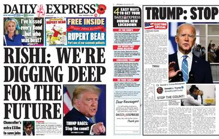 Daily Express – November 06, 2020