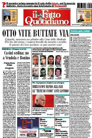 Il Fatto Quotidiano (07-01-10)