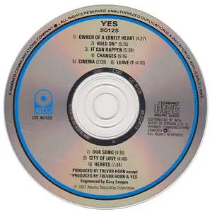 Yes - 90125 (1983) Repost