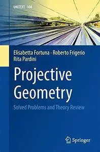 Projective Geometry: Solved Problems and Theory Review (UNITEXT) [Repost]