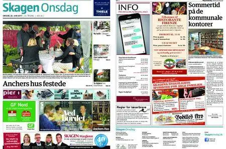 Skagen Onsdag – 28. juni 2017