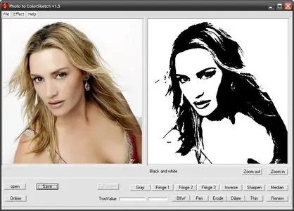 LiangZhu Software Photo To Color Sketch v6.97 Portable