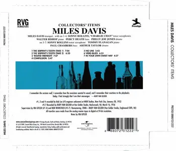 Miles Davis - Collectors' Items (1953-56) {2009 Rudy Van Gelder Remaster}
