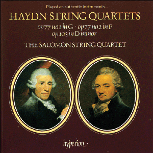 The Salomon String Quartet - Haydn: String Quartets Op. 77 & 103 (1989)